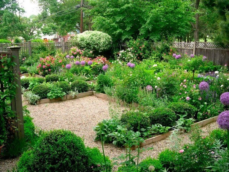 Ландшафтный дизайн садового