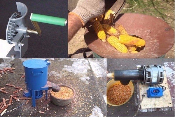 Самодельная крупорушка для кукурузы