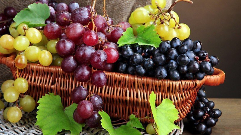 Виноград и рацион