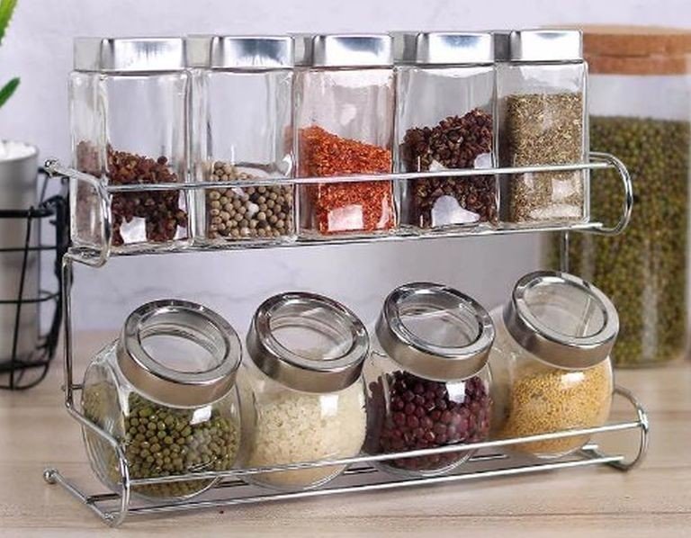 Набор для специй jars spice rack set