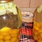 Простой рецепт приготовления консервации алычи, как оливок на зиму