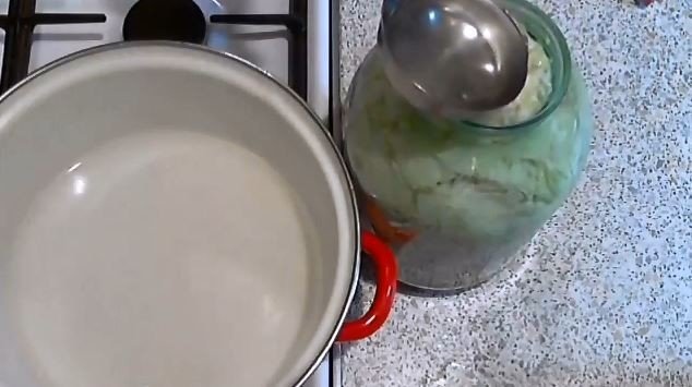 Маринад для капусты на литр воды с уксусом