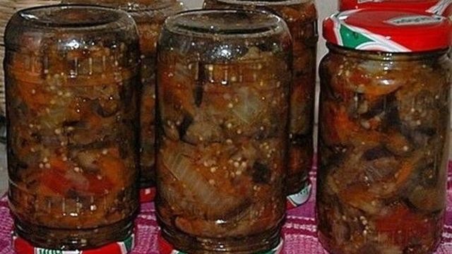 Как заготовить печеные маринованные баклажаны на зиму по-армянски