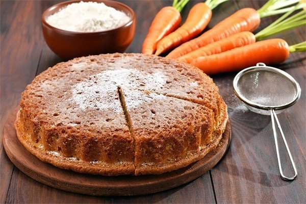 Морковный пирог самый простой и вкусный рецепт